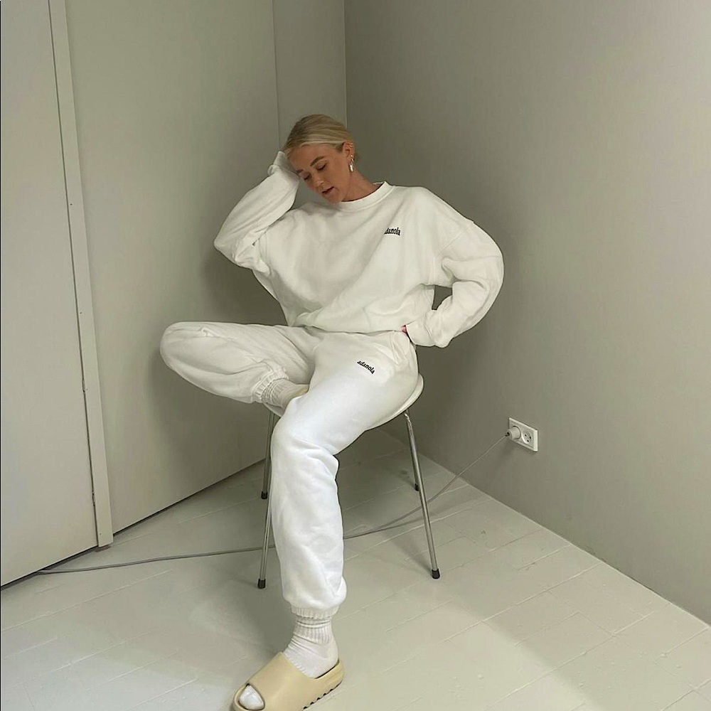 ADANOLA White Long Sleeve t-shirt